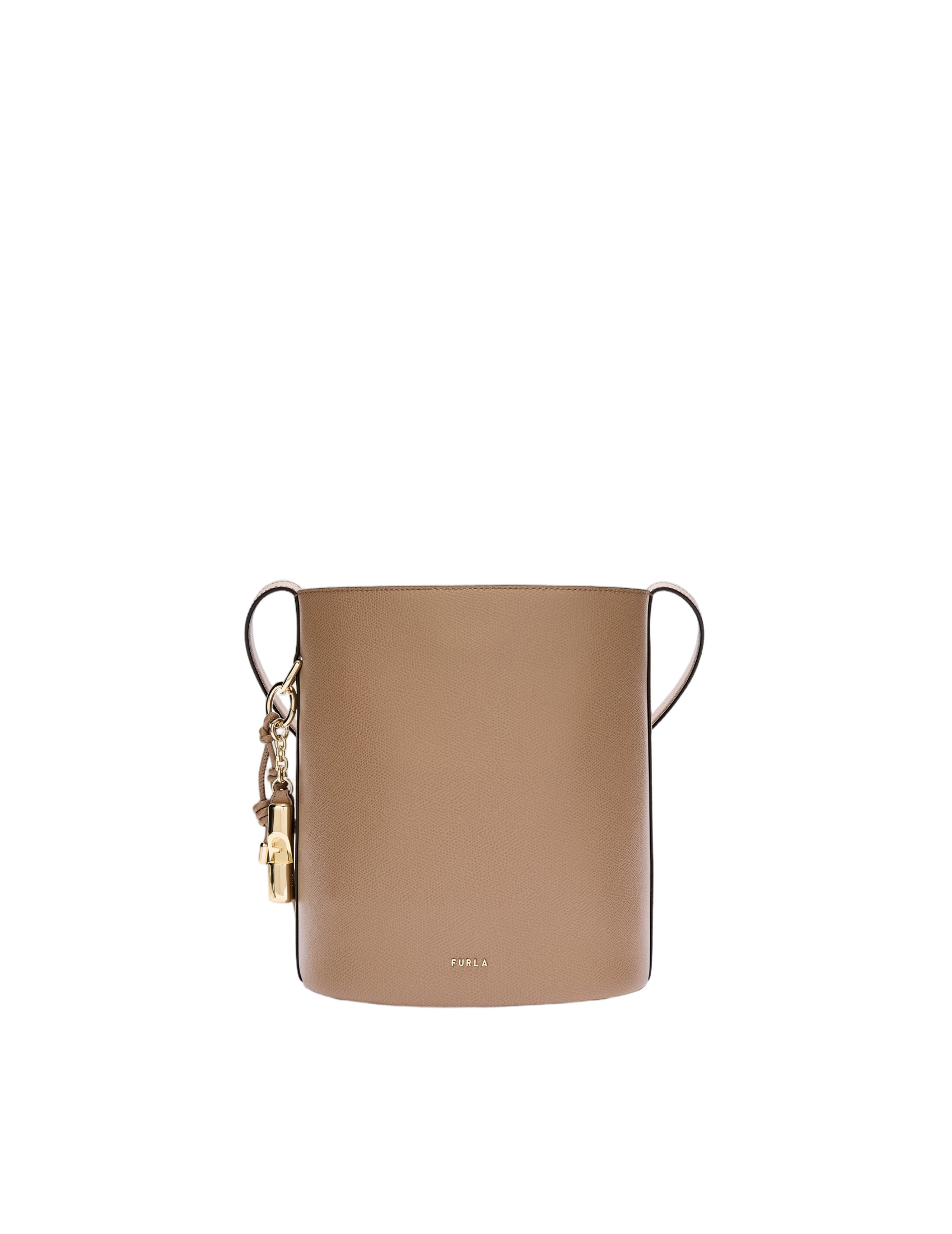 Roxie S Leather Bucket Bag, Toffe Color