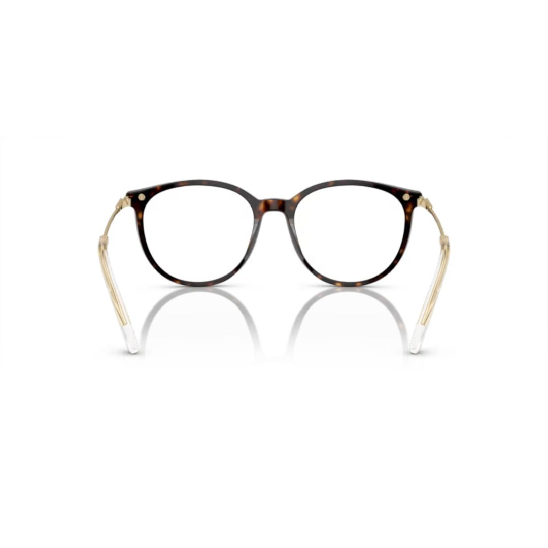 0sk2009 Rounded Tortoiseshell Pattern Sunglasses