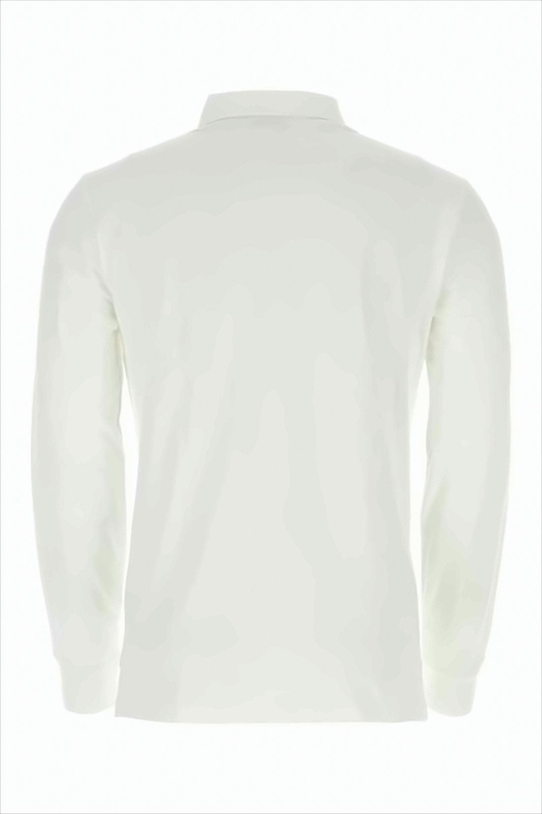 Long-Sleeve Polo Shirt with Classic Collar