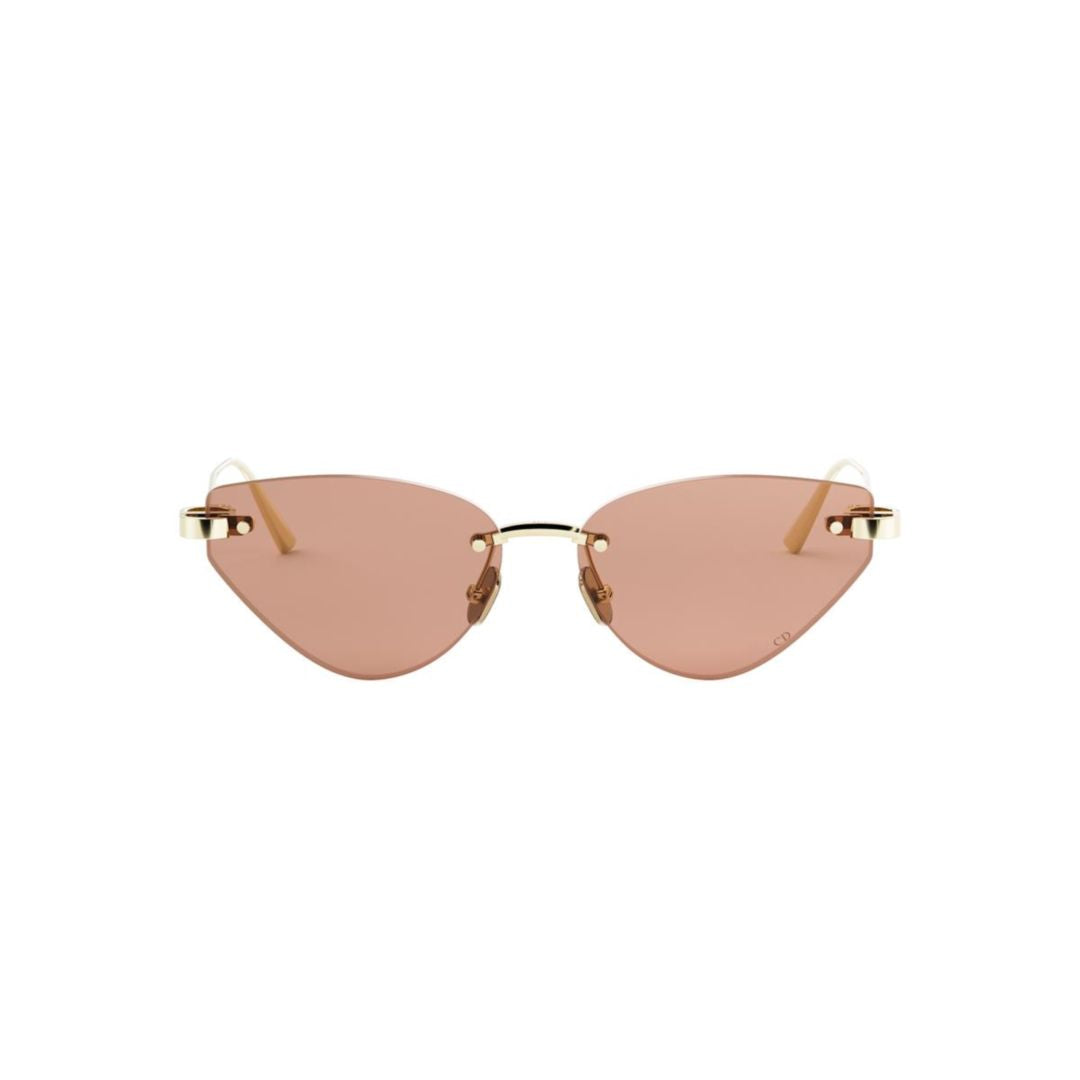 C B5u Rimless Cat-Eye Sunglasses