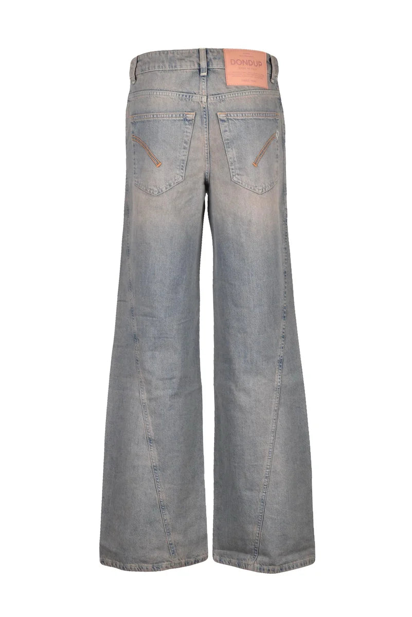 Amoy Recycled Cotton Jeans - Blue