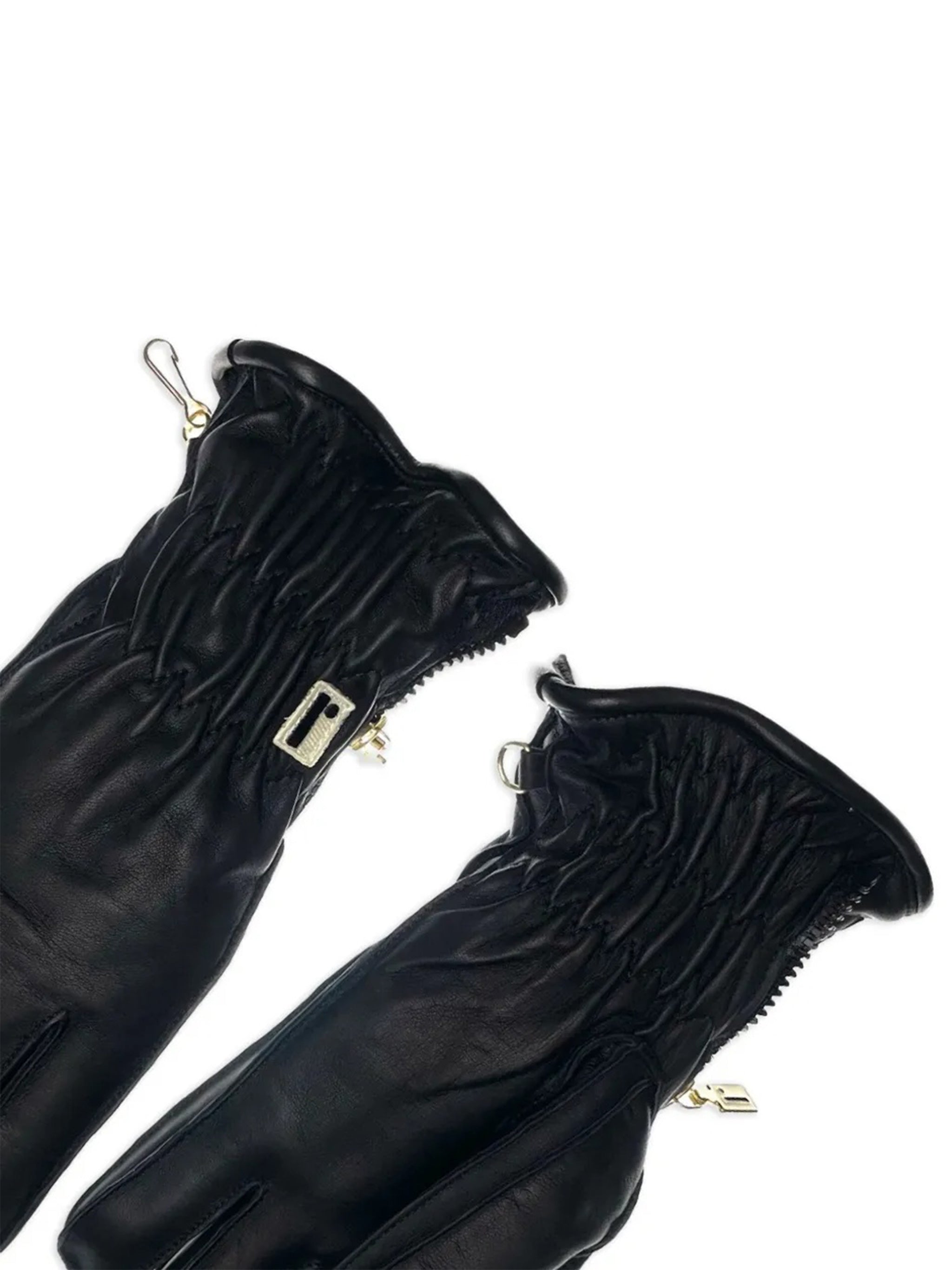 Peccary Opossuy Smooth Leather Gloves