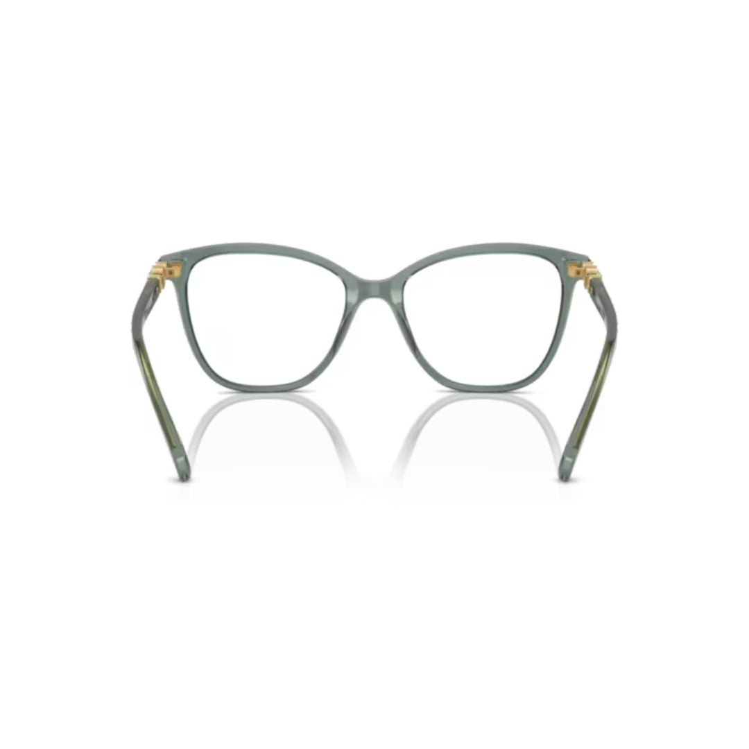 0sk2020 Translucent Green Acetate Cat-Eye Eyeglasses