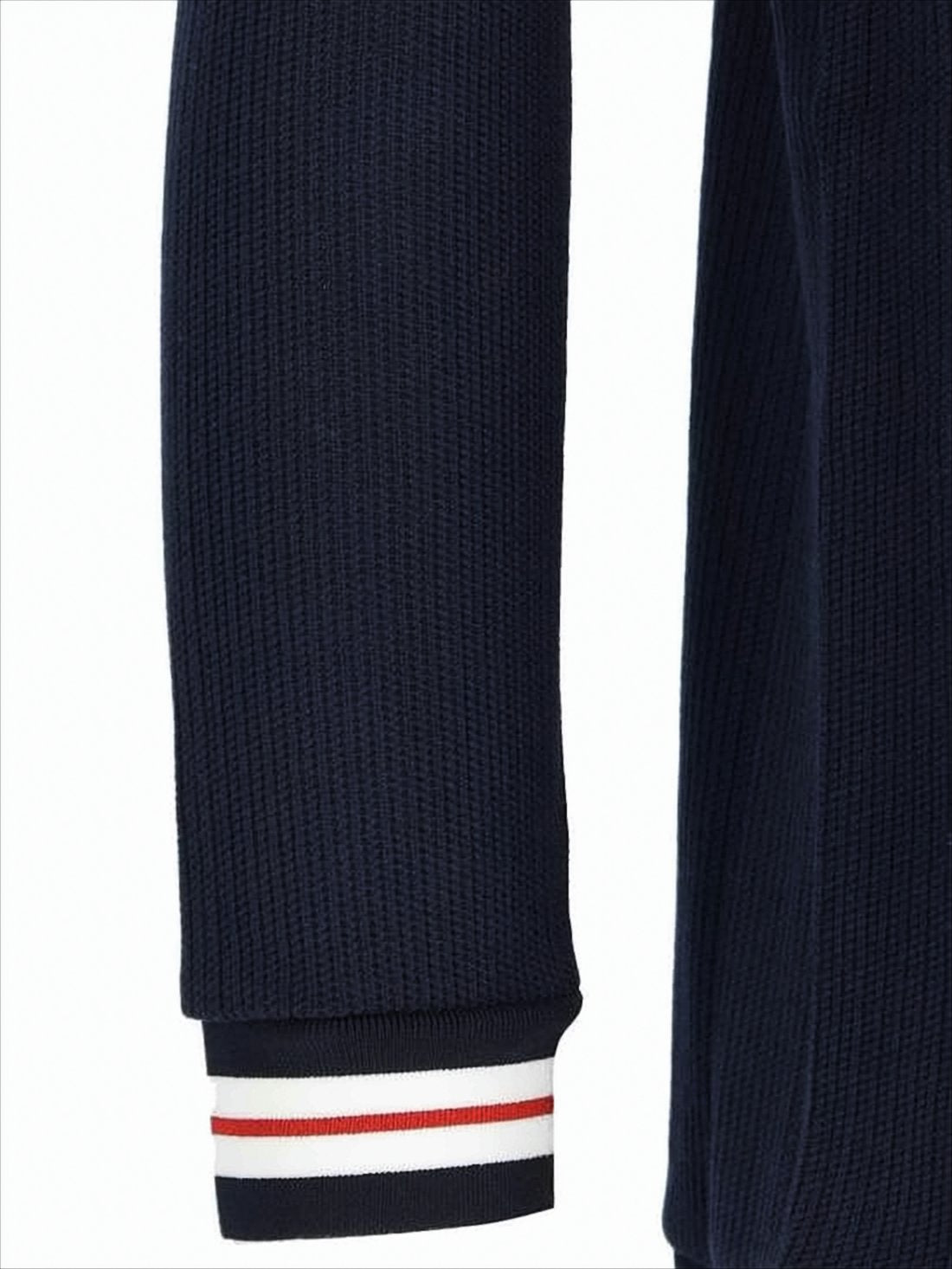 Navy Blue Knit Cardigan