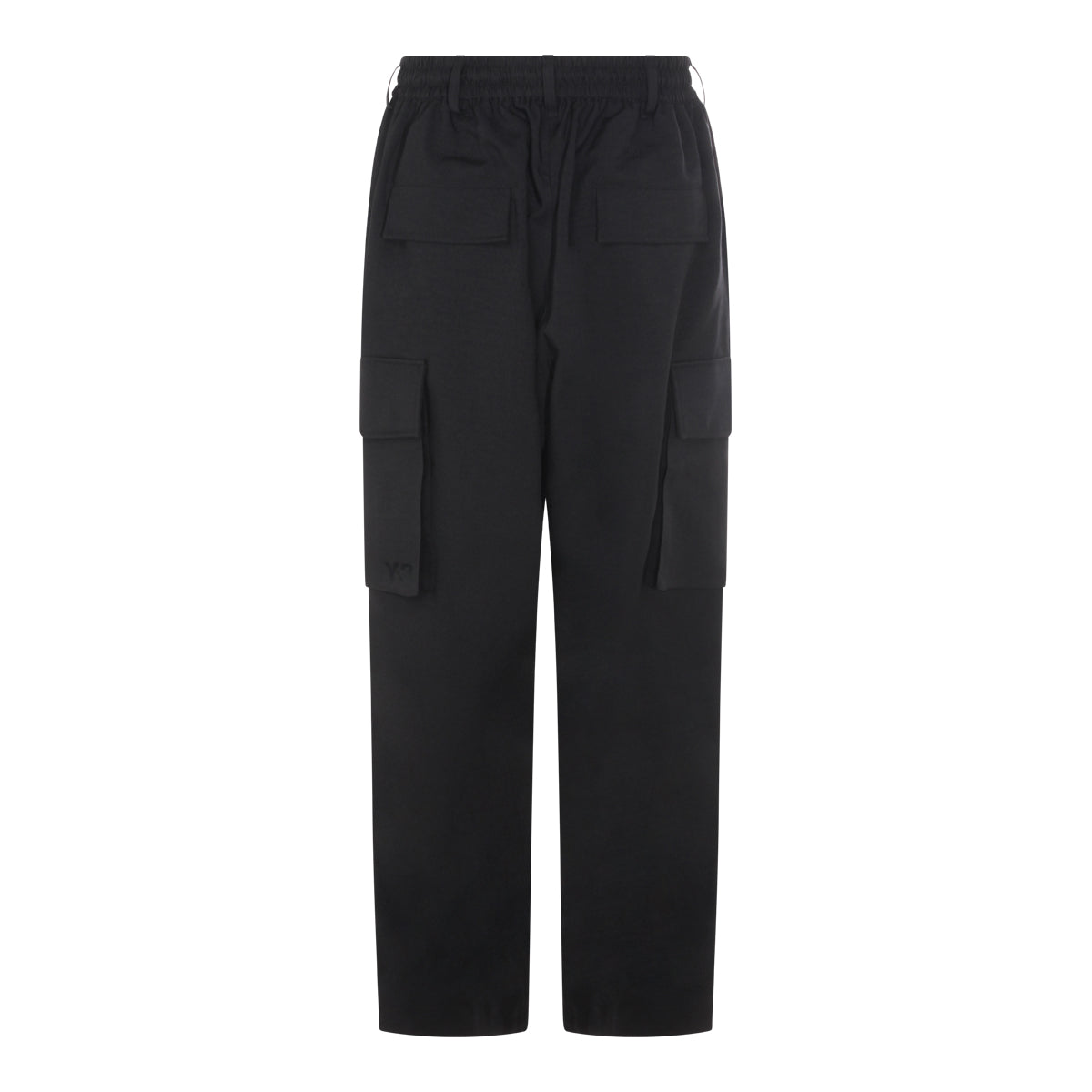 Cargo-Style Black Tech Trousers