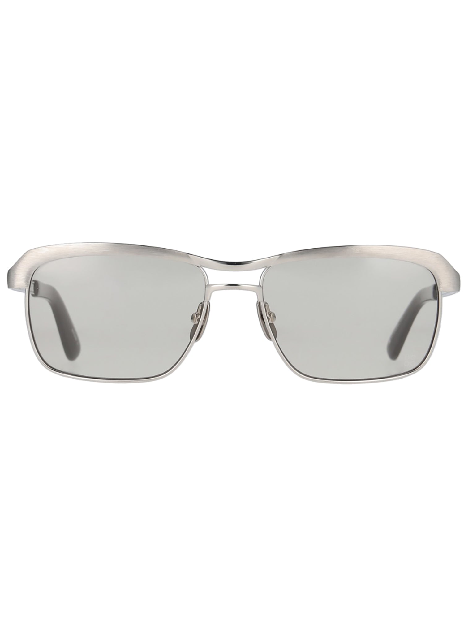 Bernard Titanium Sunglasses with Rectangular Lenses