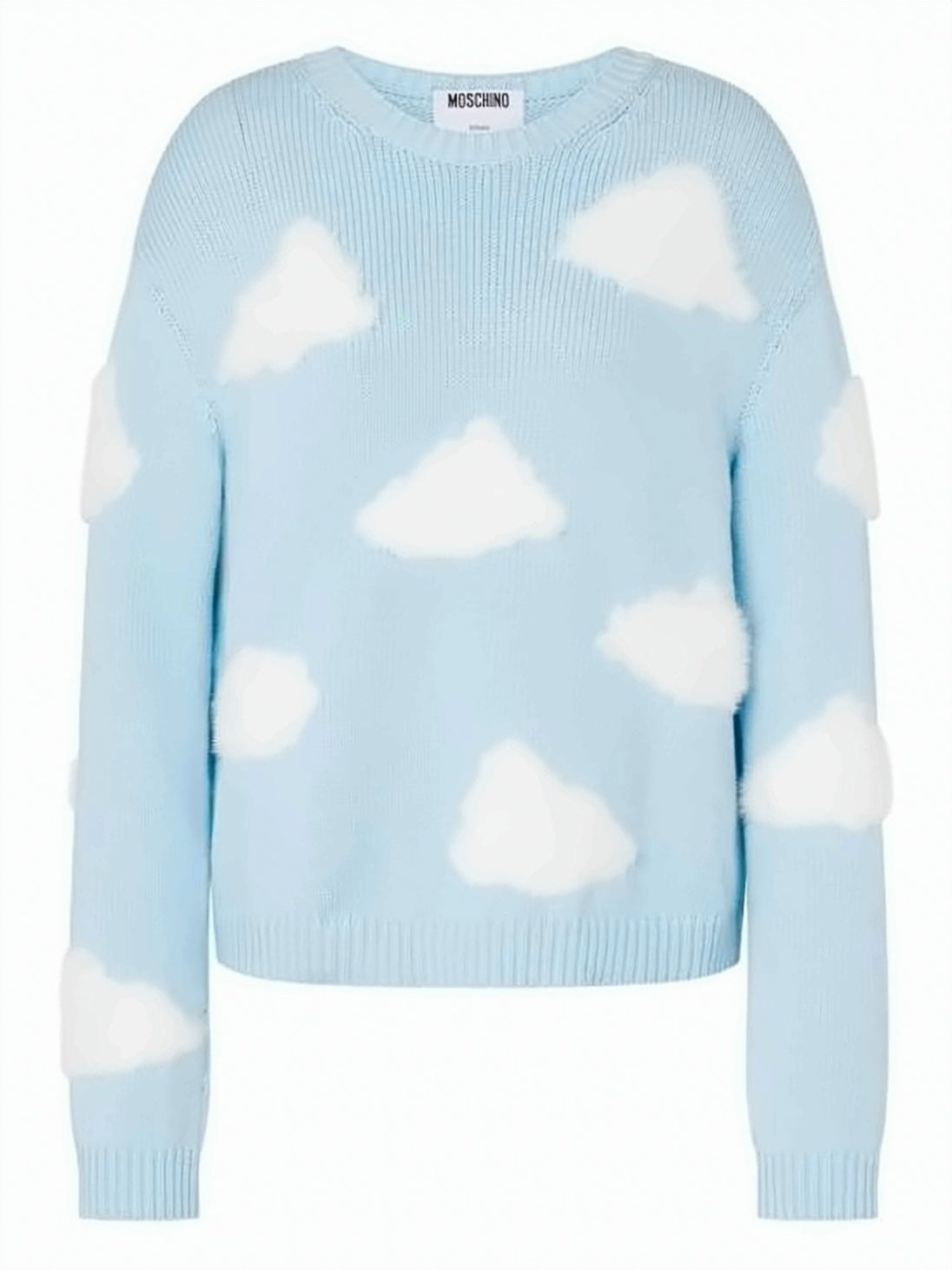 Sky Blue Knitted Sweater