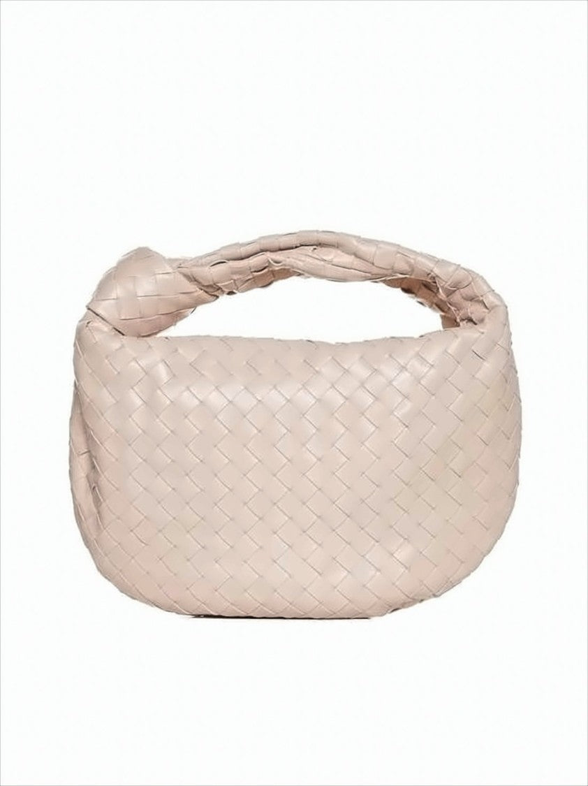 Soft Woven Leather Tote Bag