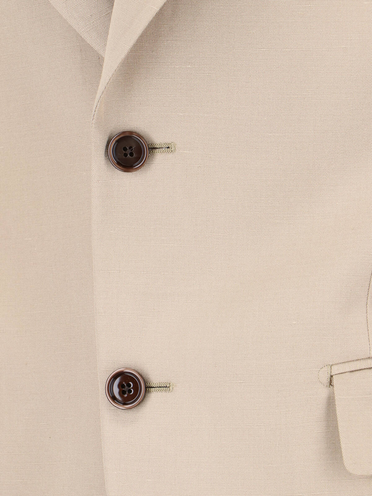 Single-Breasted Blazer – Beige