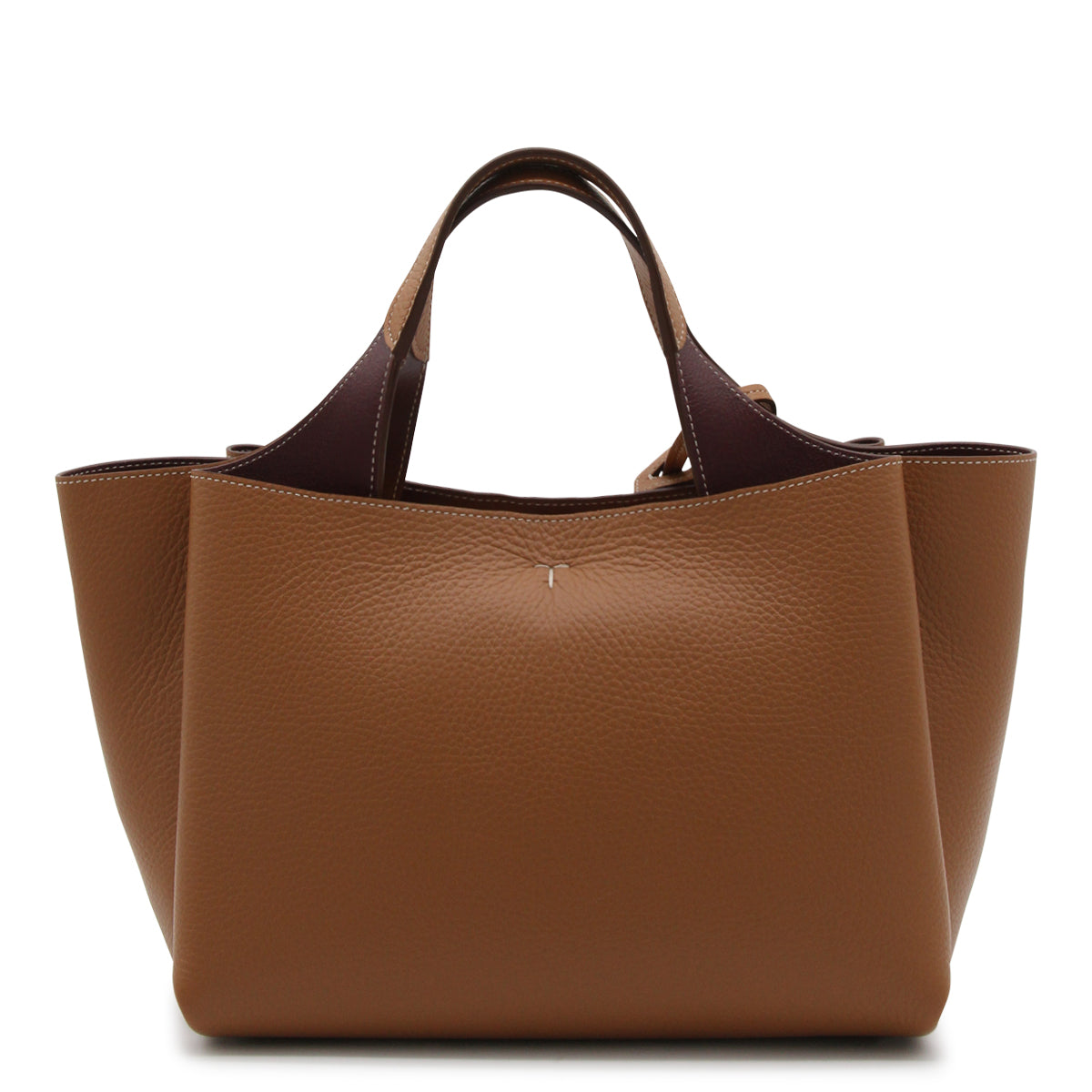 Brown Leather Tote Bag