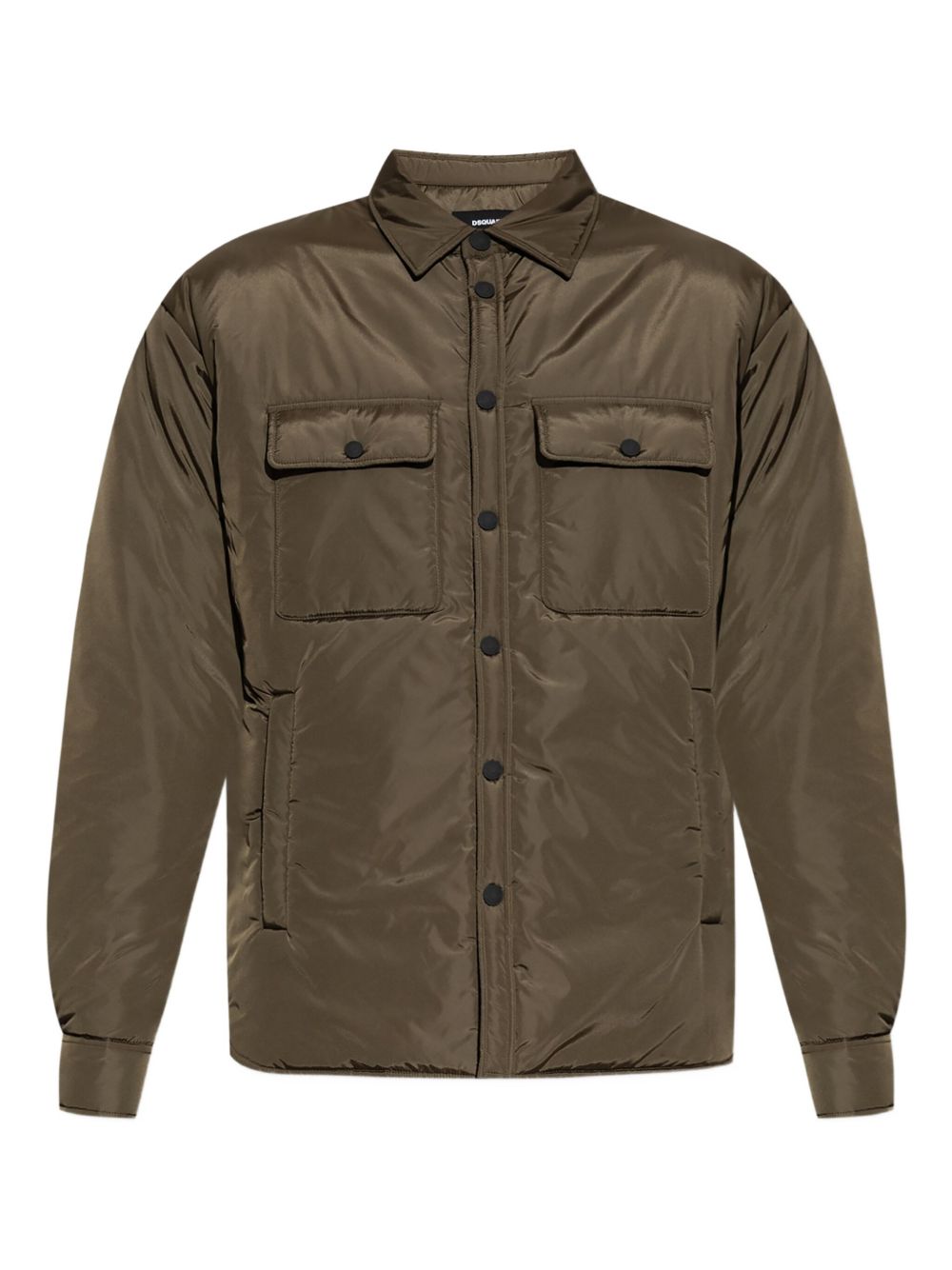 Dark Olive Green Padded Shell Shirt