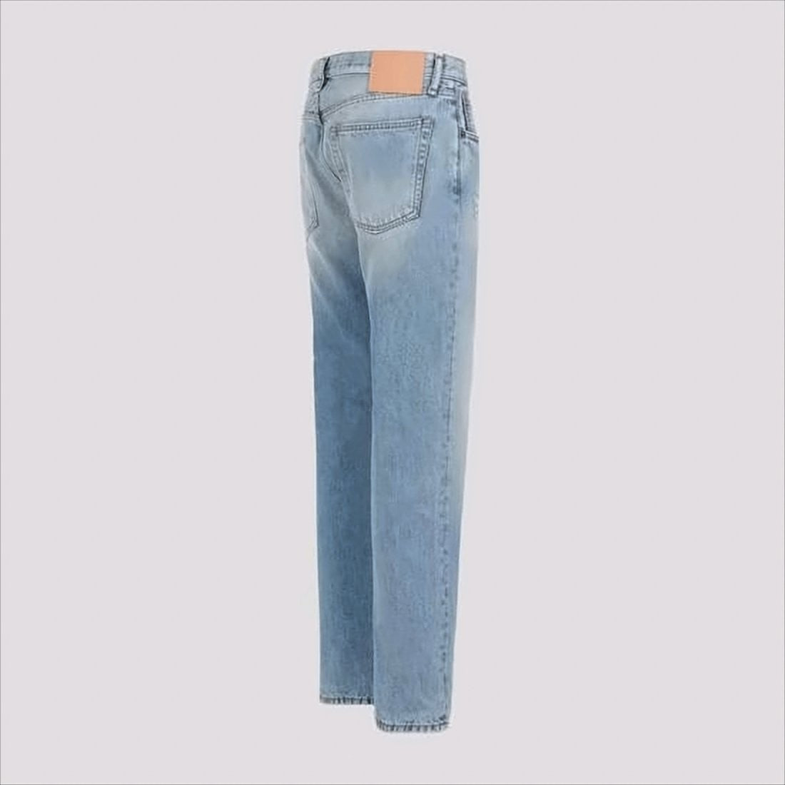 Straight-Leg Denim Trousers With Classic Five-Pocket Design