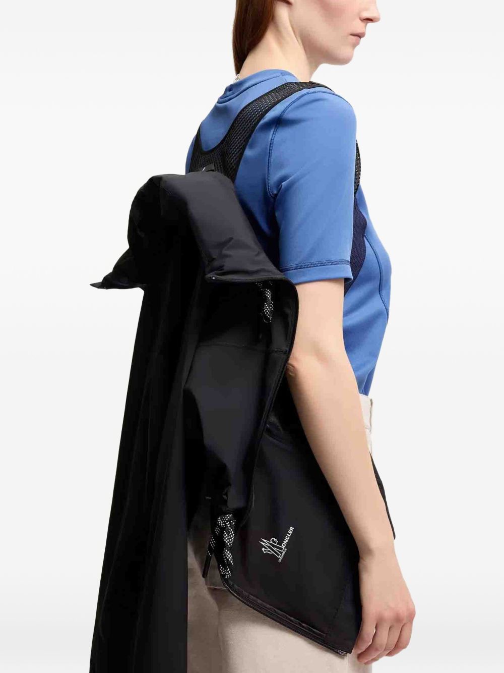 Black Jacket with Adjustable Features