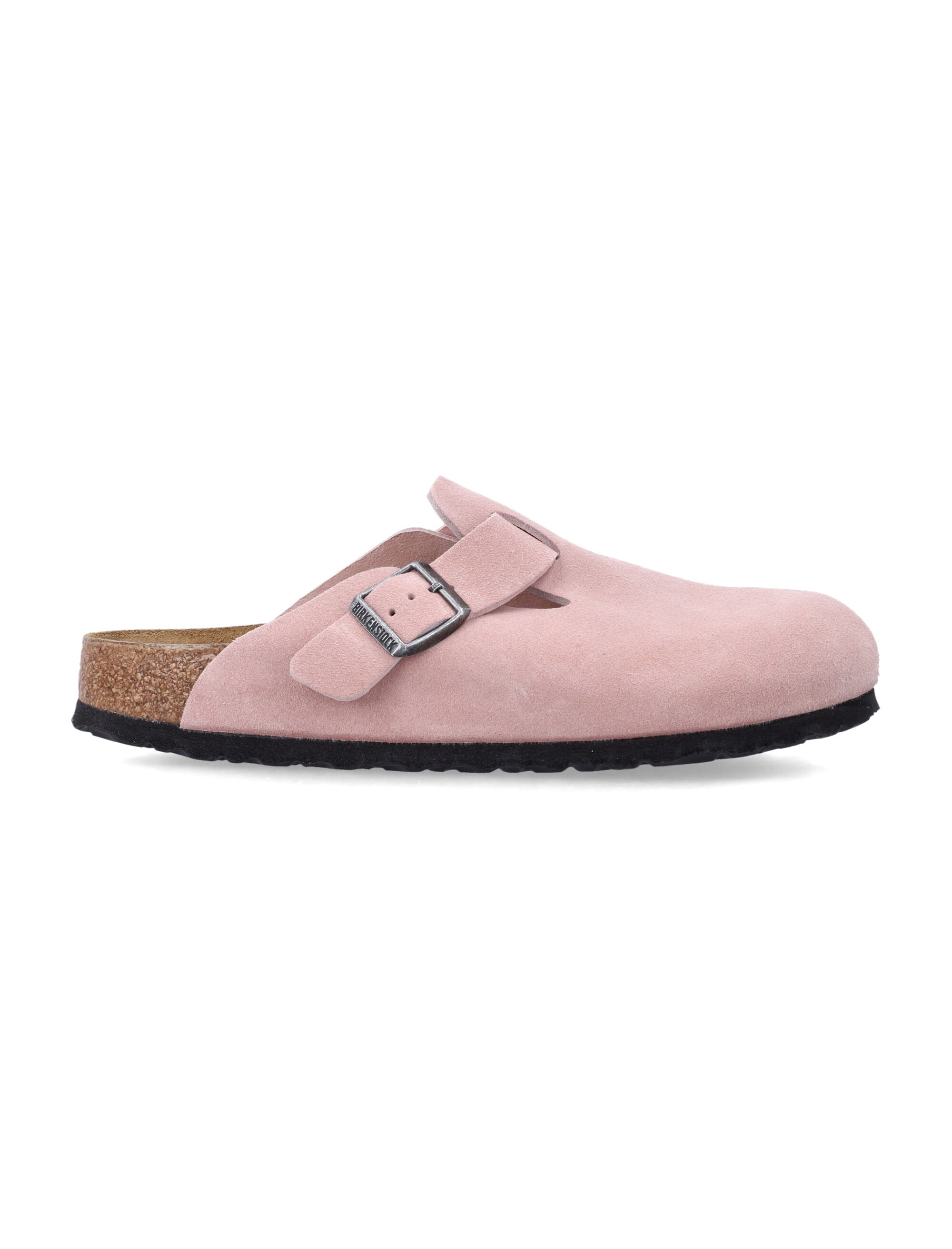 Boston Pink Suede Clog