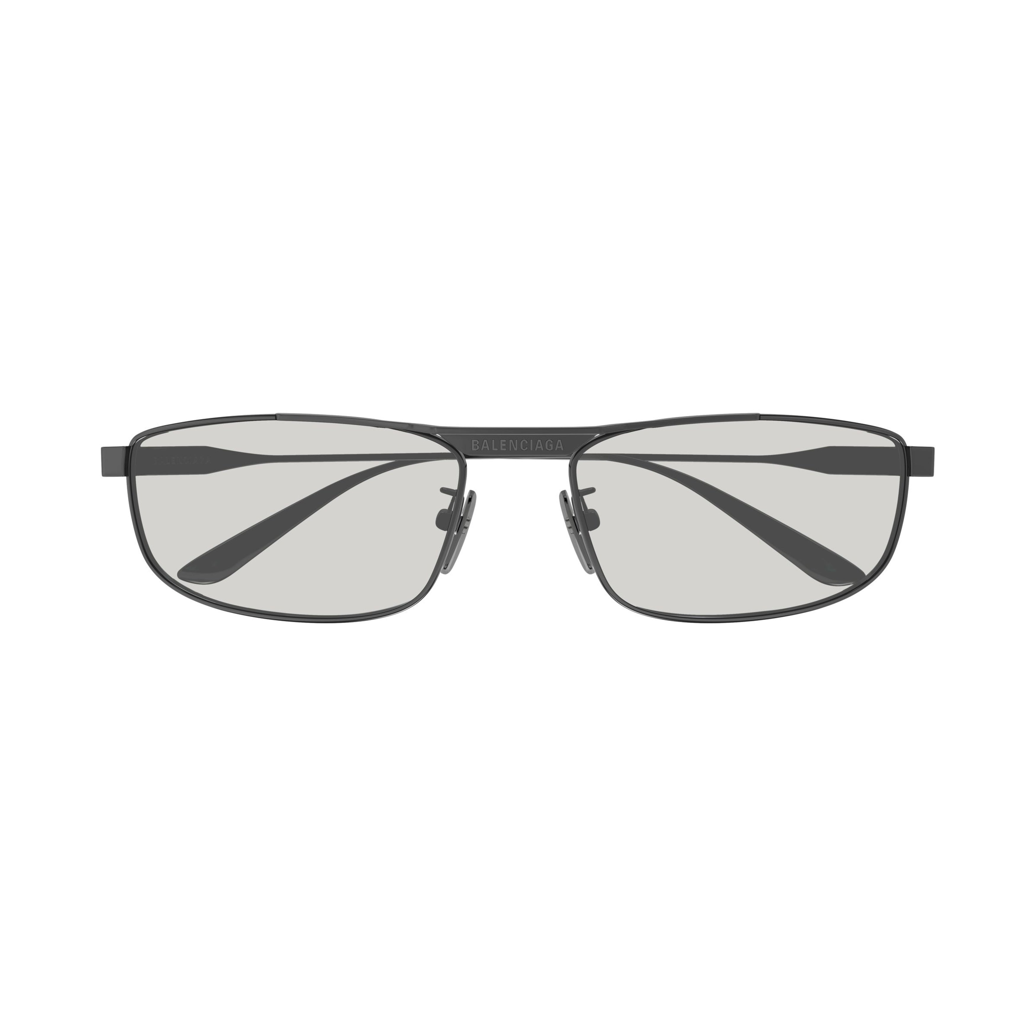 Bb0451s Rectangular Metal Frame Sunglasses