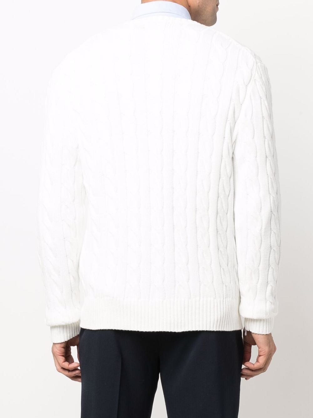 Cable Knit Cotton Sweater