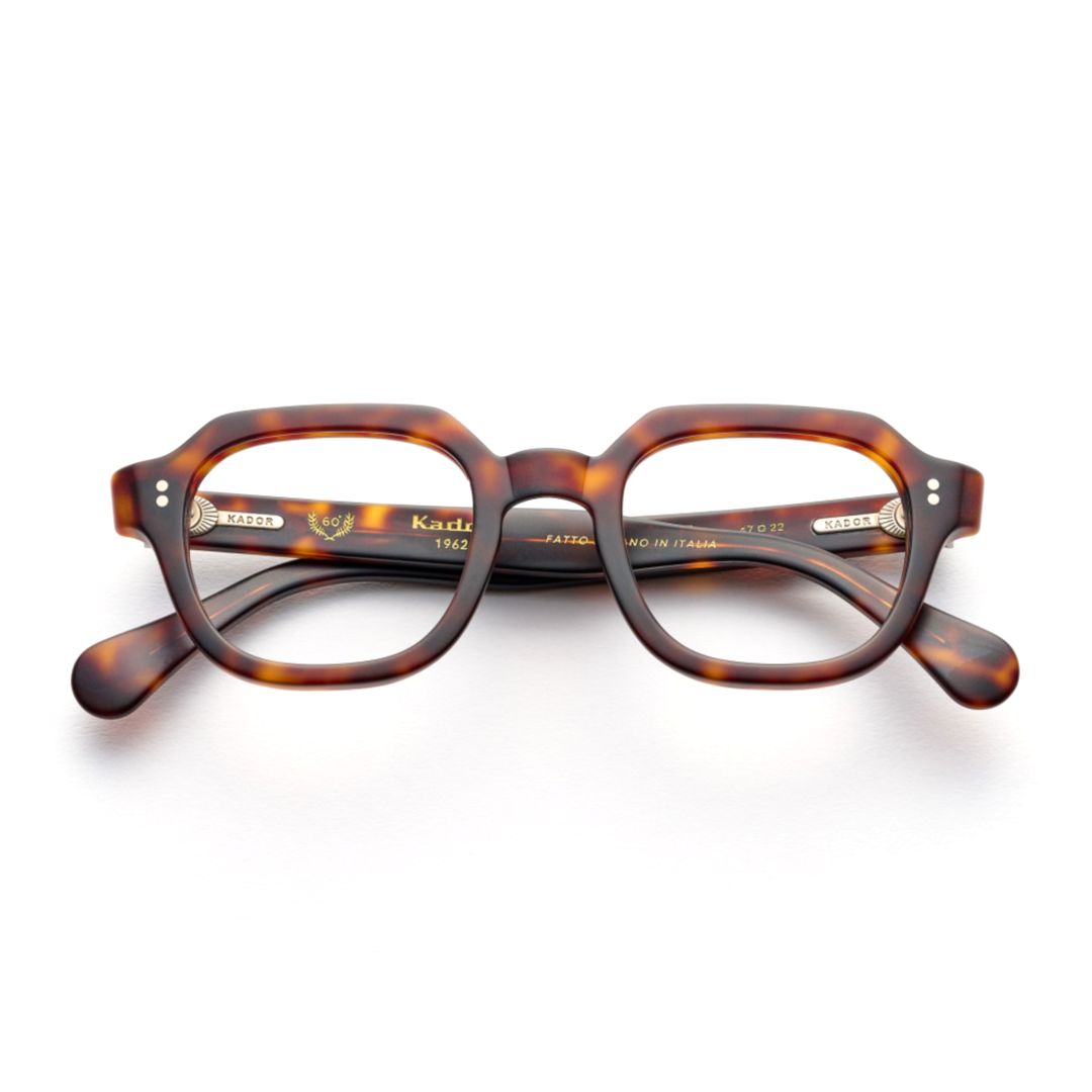 Orbit Special-V Bold Geometric Tortoiseshell Frame Eyeglasses