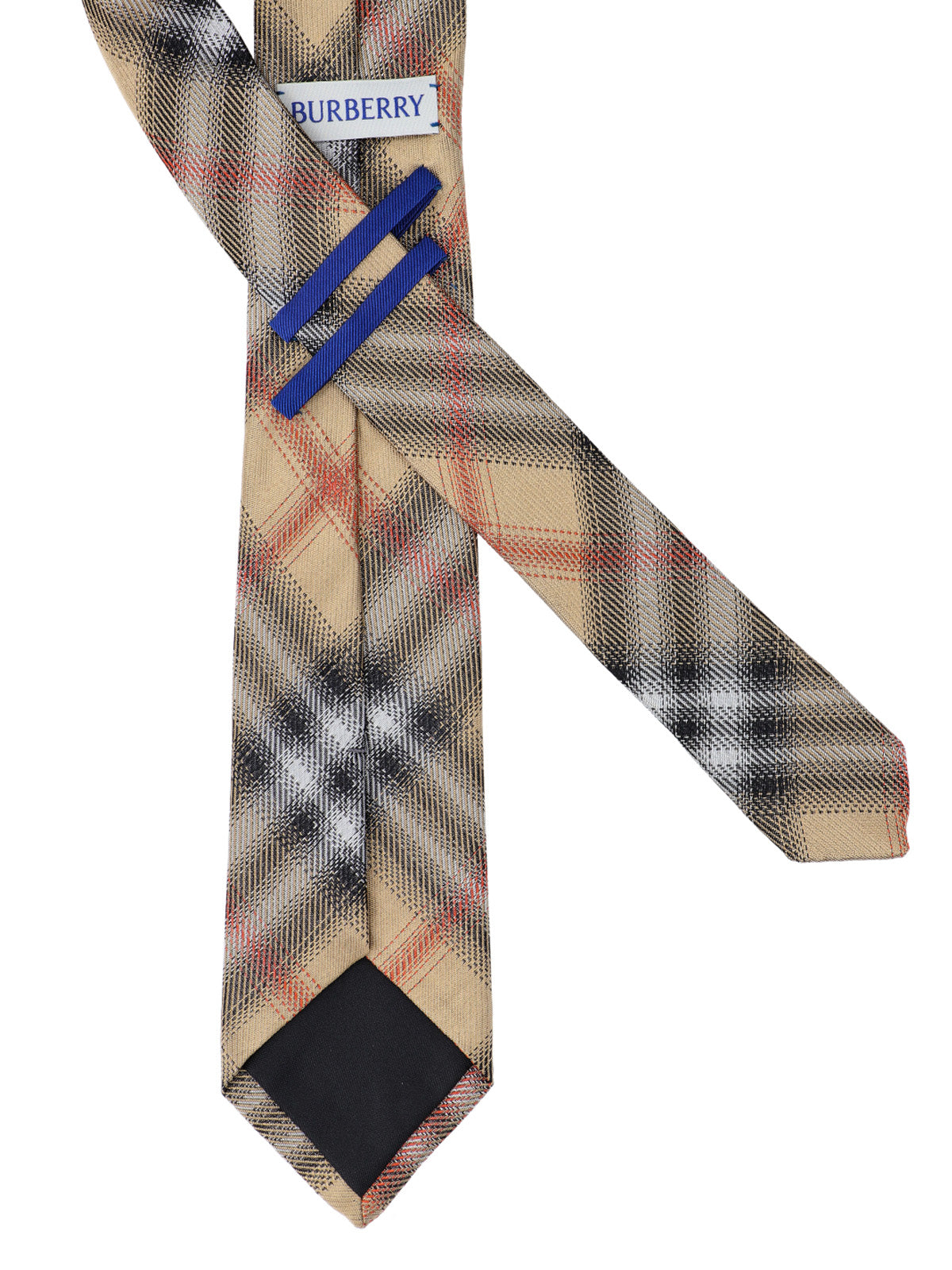 Beige Tie With Smooth Texture And Classic Design