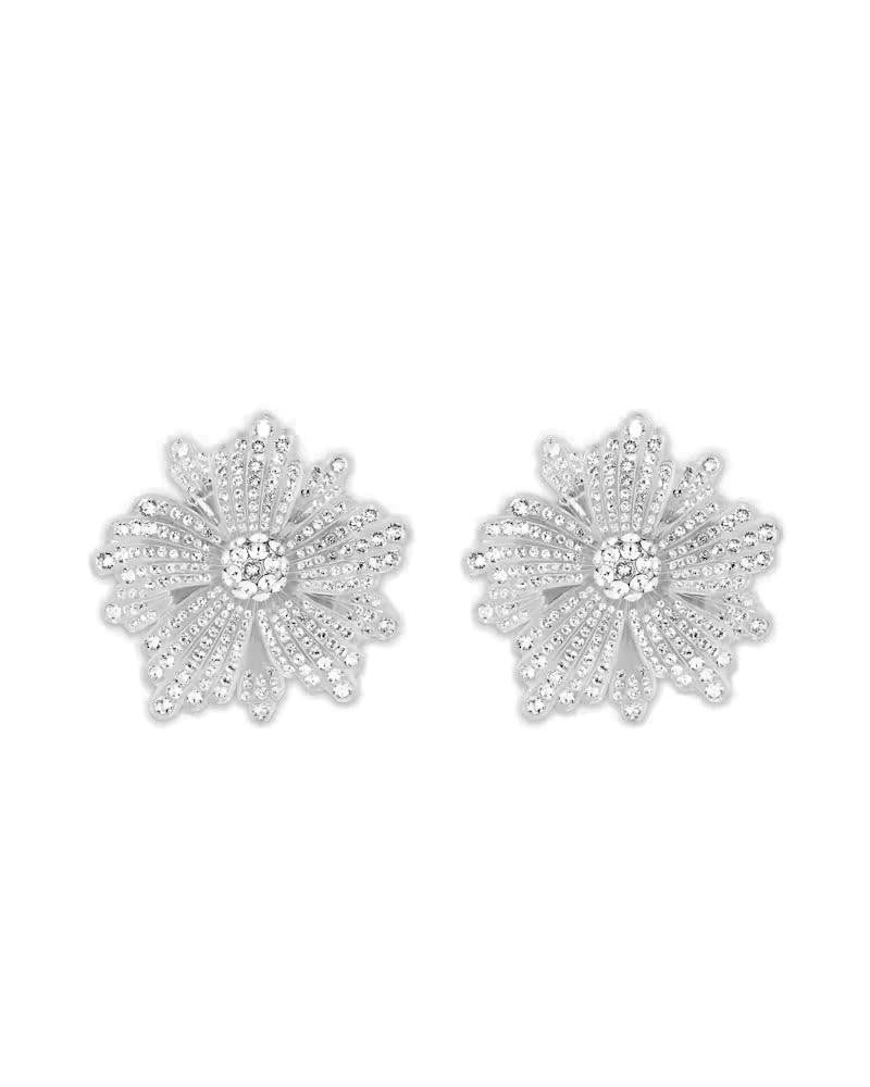 Peony Crystal Earrings