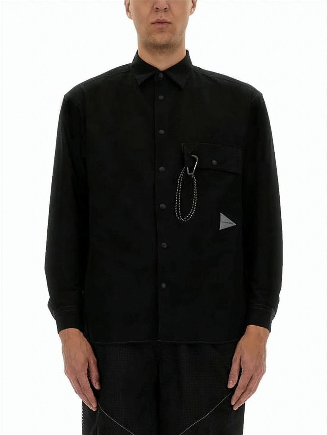 Structured Boxy Fit Long-Sleeve Shirt