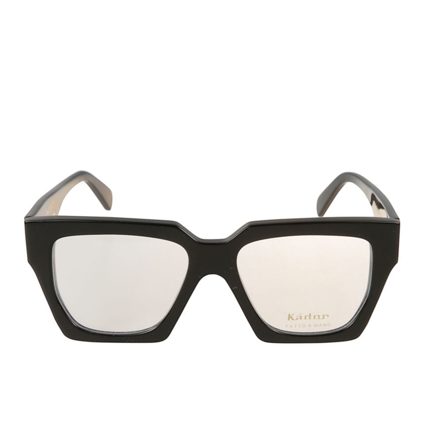 Charlize Oversized Square-Frame Sunglasses with Glossy Finish