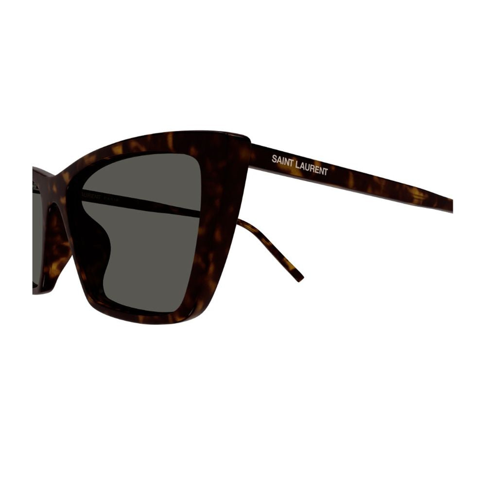 Sl 737 Mica Thin Linea Sl Logo Slim Cat Eye Sunglasses