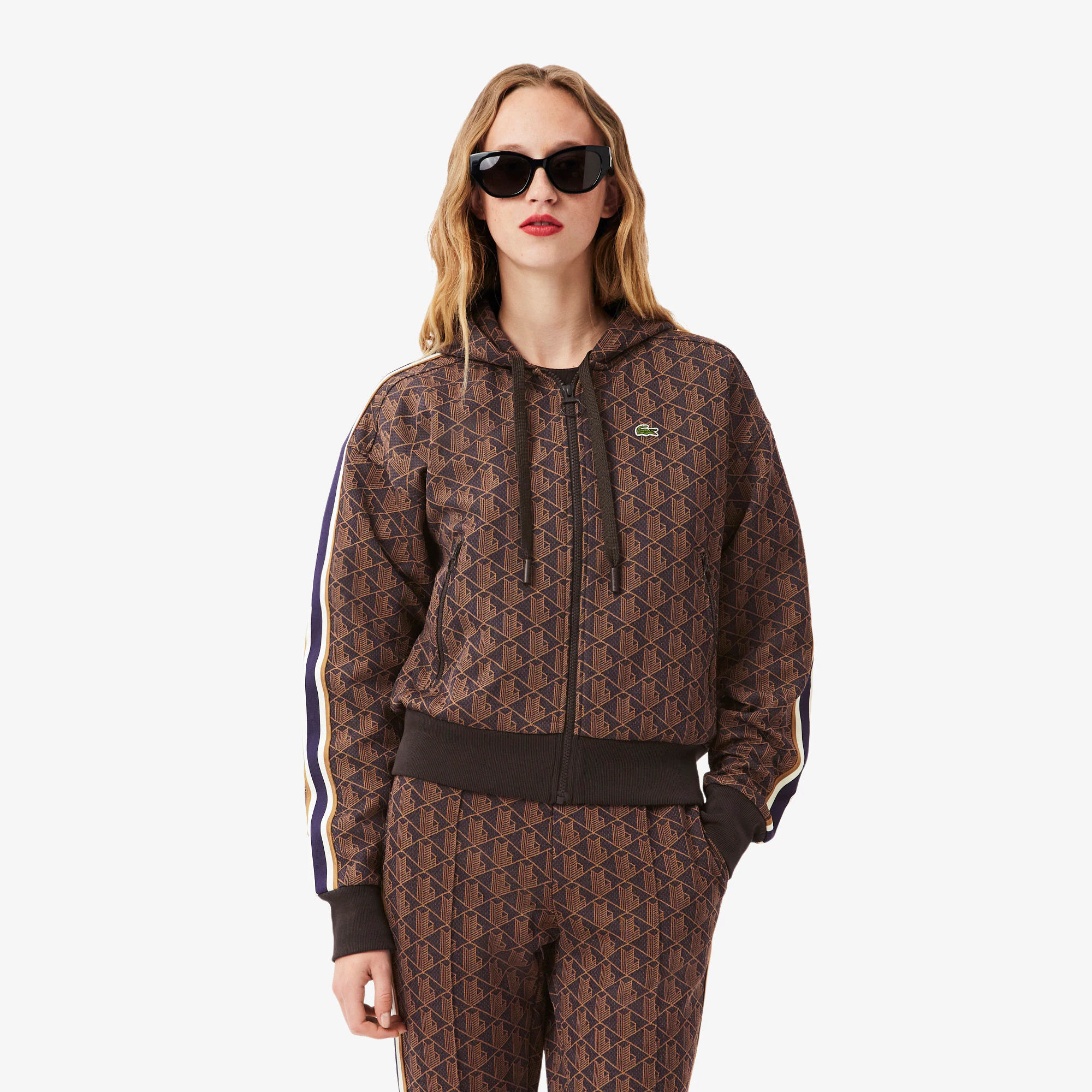 Jacquard Monogram Hoodie