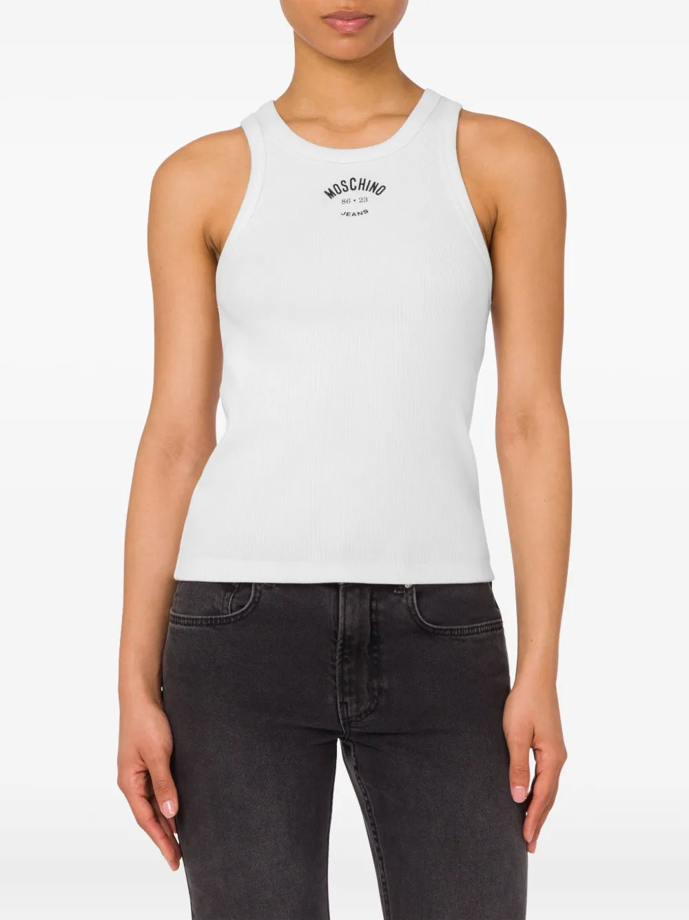 Classic White Top with Minimalist Design