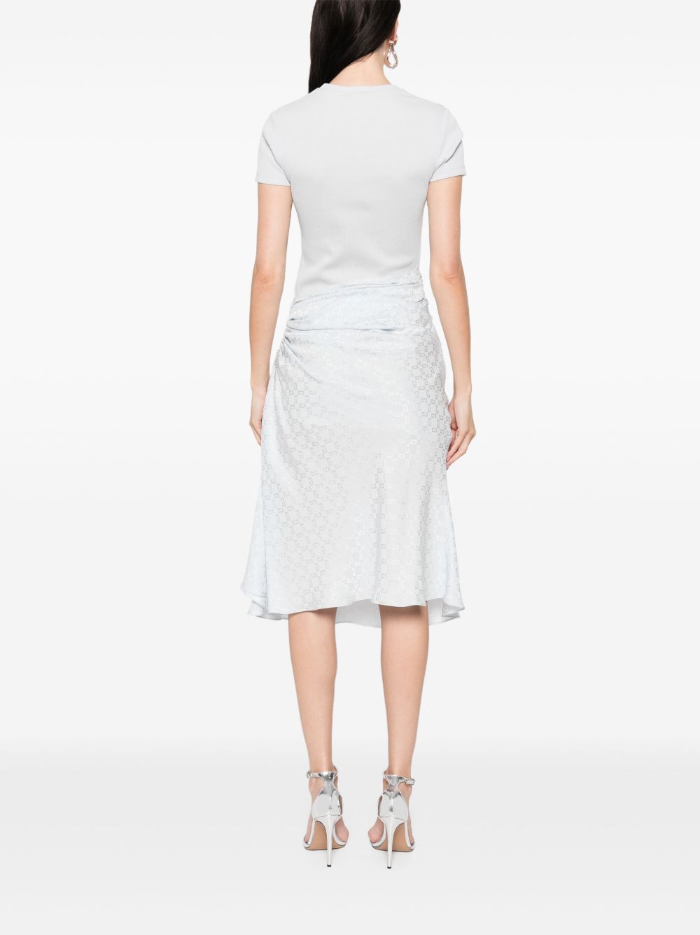 Light Blue Midi Dress