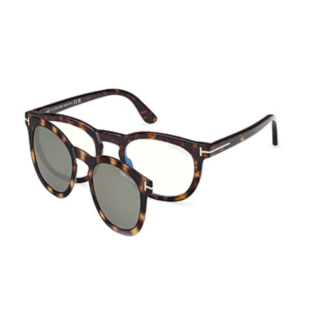 Ft5993-B Tortoiseshell Acetate Eyeglasses
