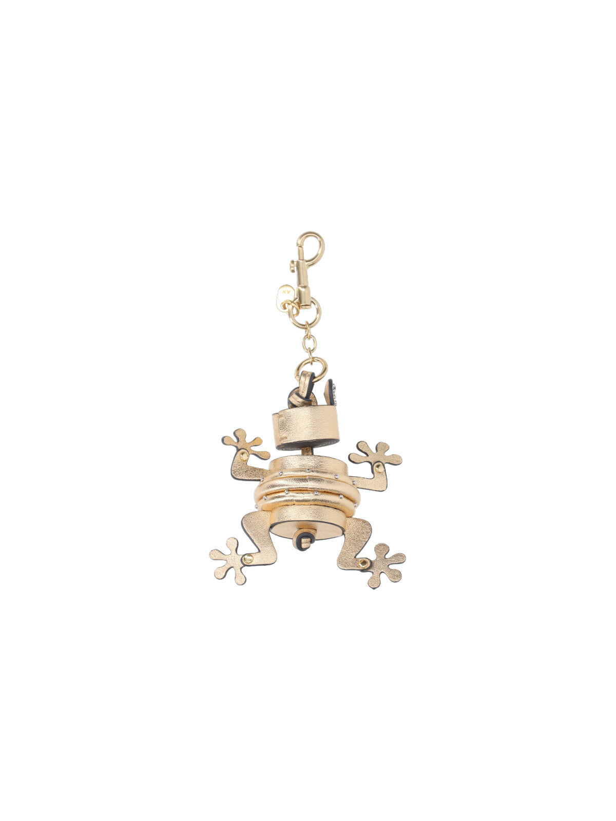 "Frog" Keychain Charm – Gold