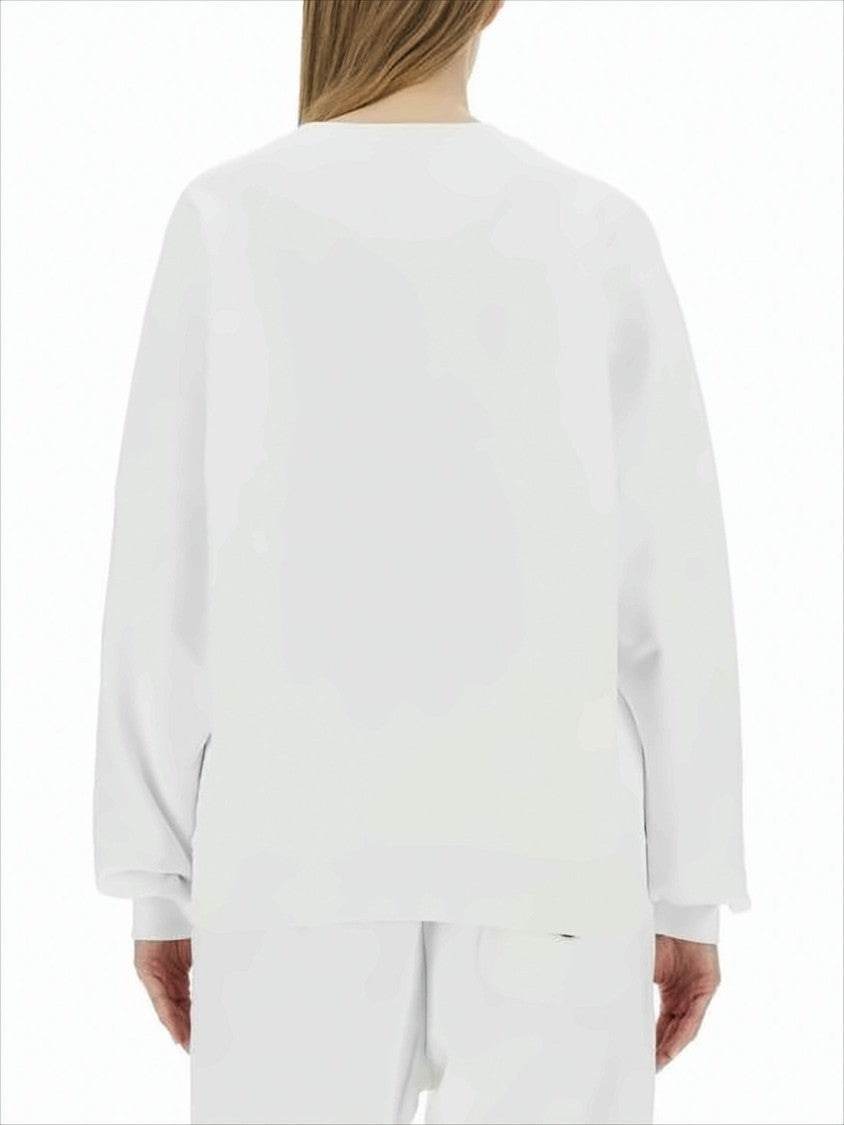 Long-Sleeve Shirt with Bold Graphic and Ribbed Cuffs