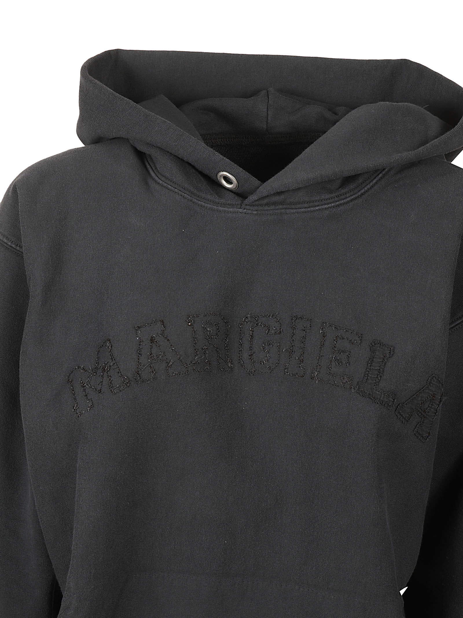 Cropped Black Hoodie
