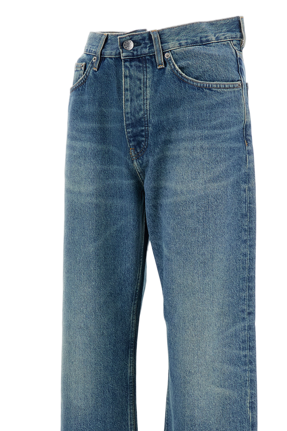 Indigo Relaxed Boot Organic Jeans
