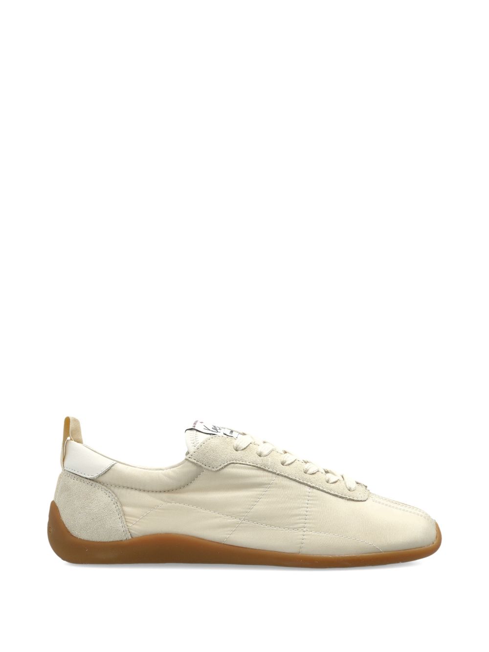 Panelled Lace-Up Chunky Rubber Sneakers