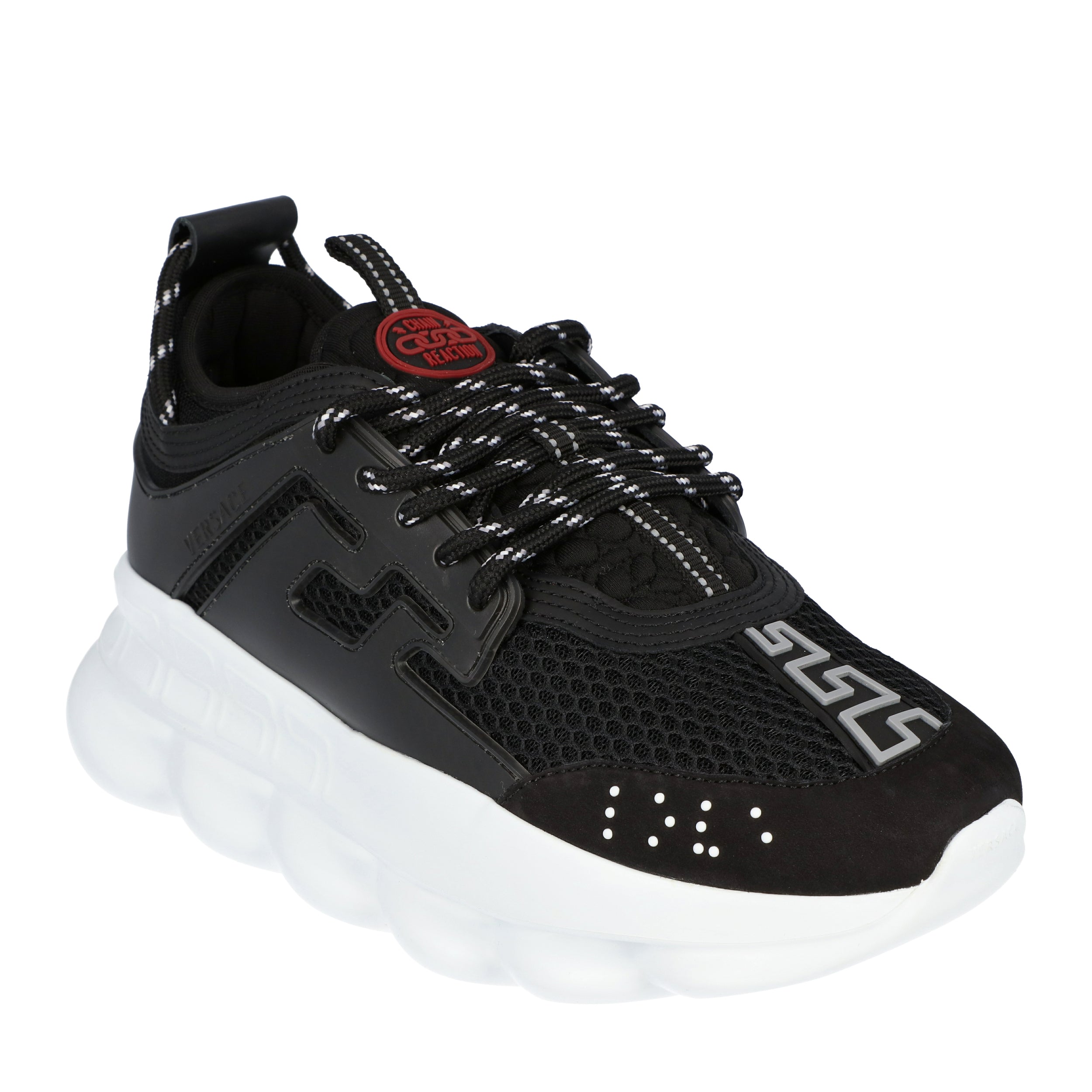 Chain Reaction Black Sneaker