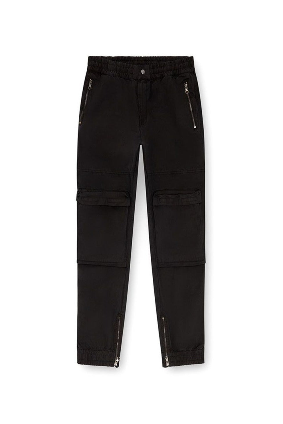 Multicolor Relaxed Fit Trousers With Drawstring Waist