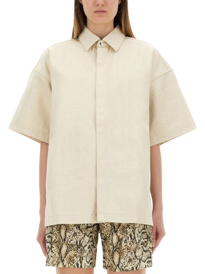 Oversized Heavy Cotton Shirt