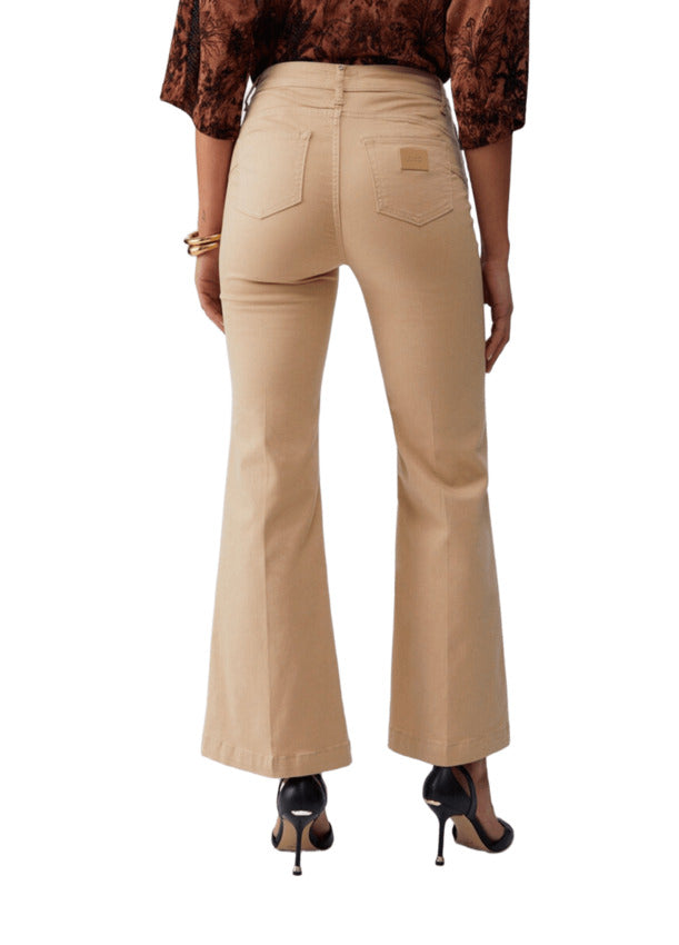 High-Waisted Flared Pants