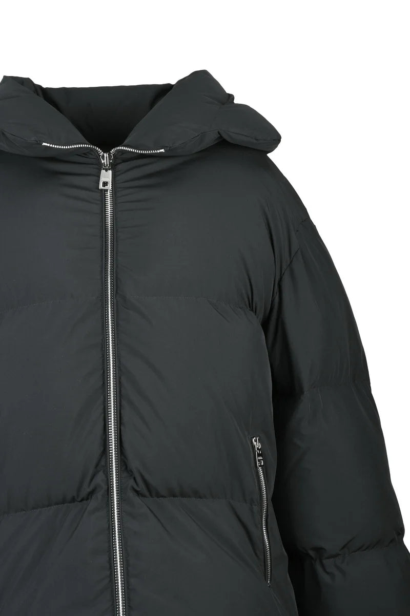 Oversized Down Jacket - Black