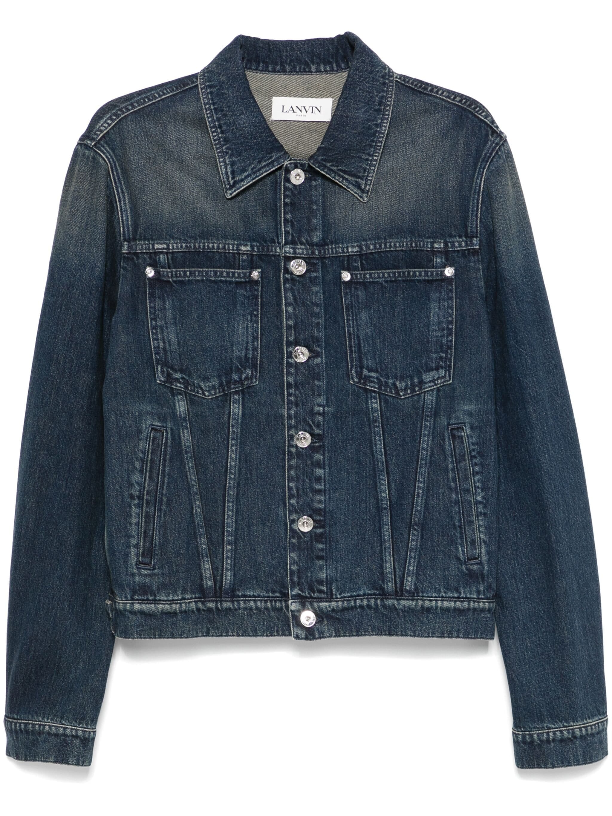 Blue Veste Classique Refined Denim Jacket