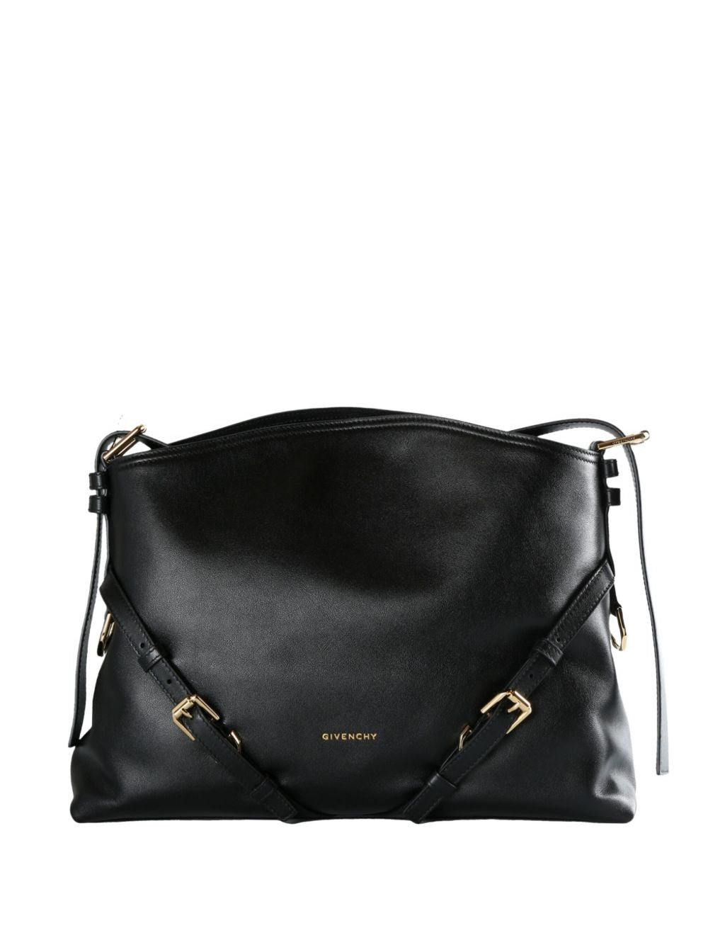 Top-Zip Black Bag