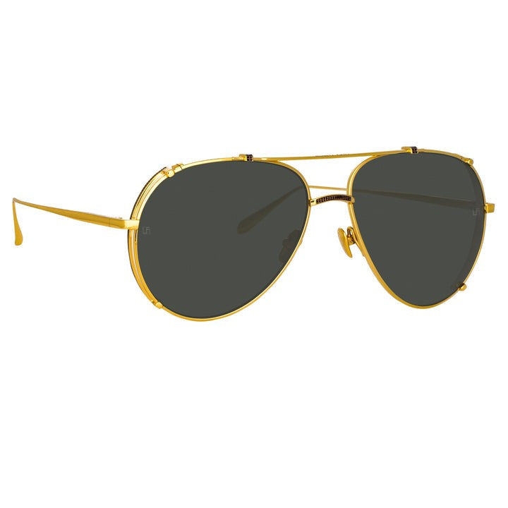 Newman Aviator Sunglasses In Y