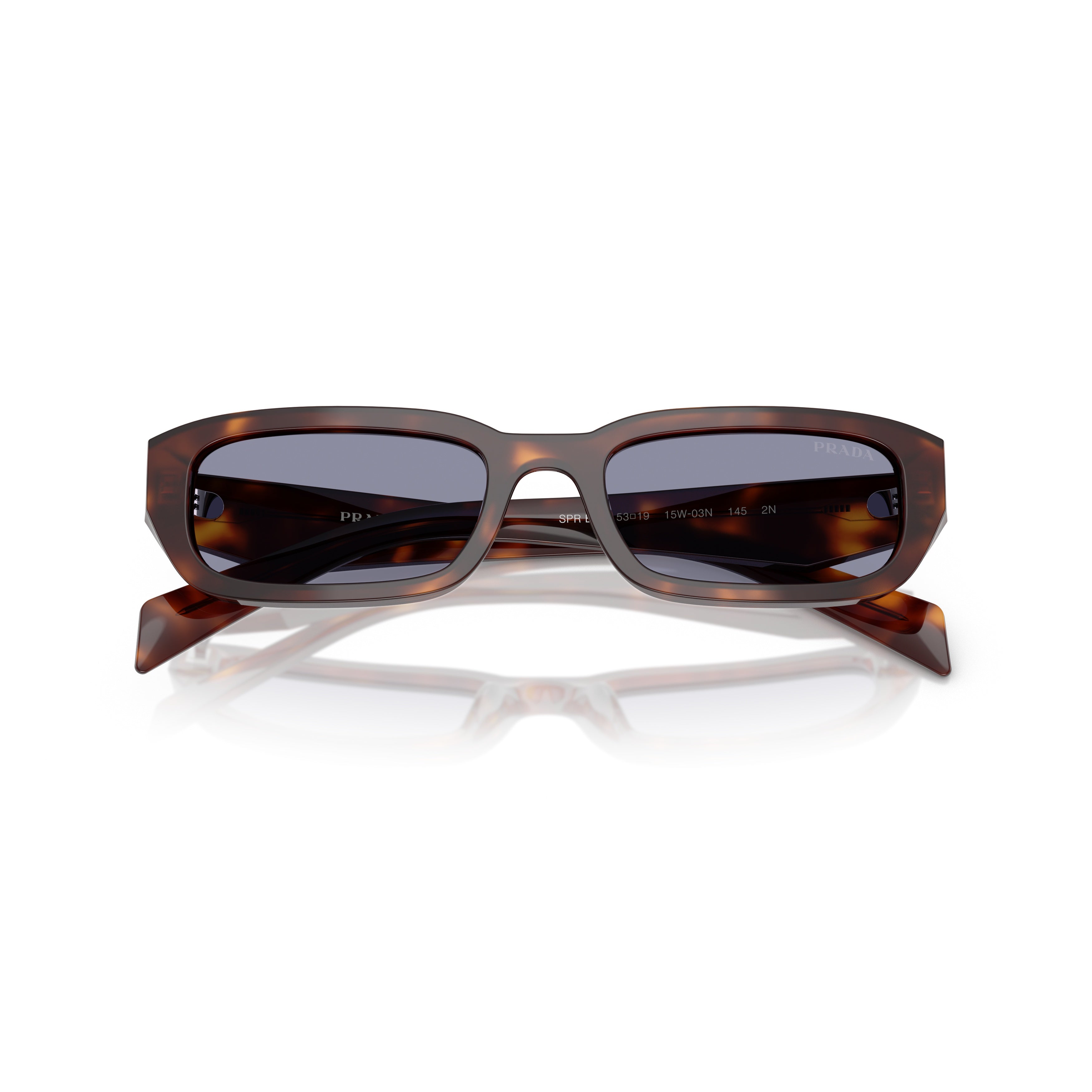 0pr B06s Rectangular Tortoiseshell Acetate Sunglasses