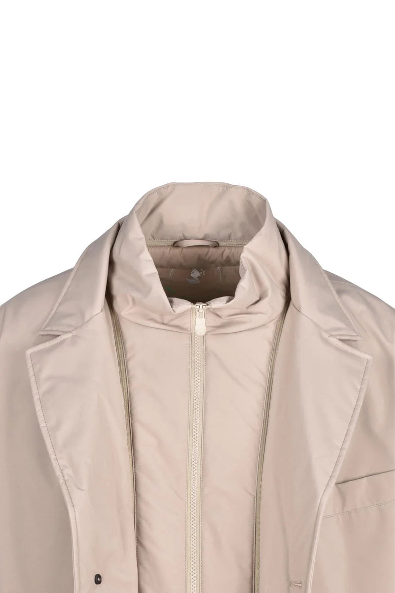 Padded Parka - White