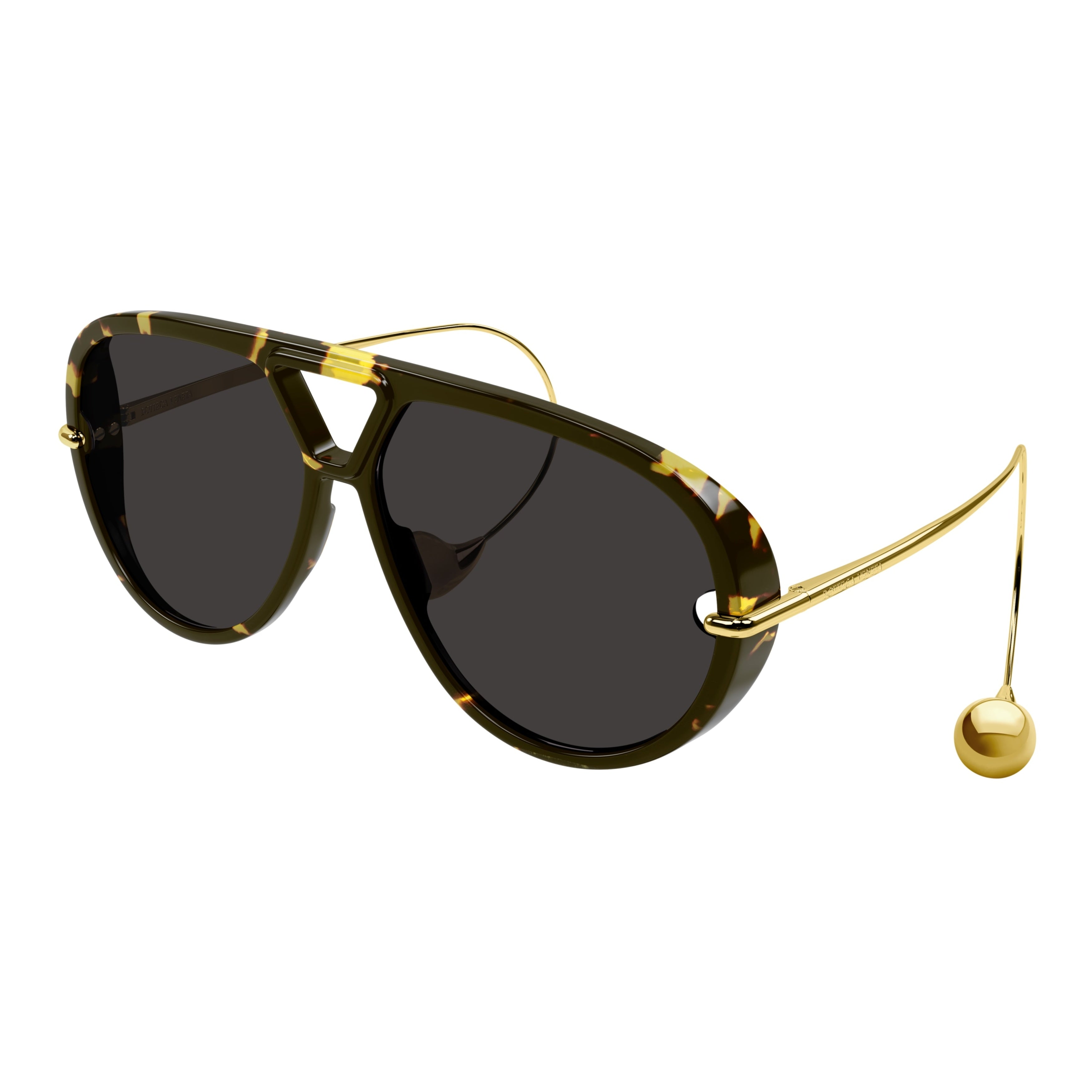 Bv1273s Tortoiseshell Aviator Sunglasses