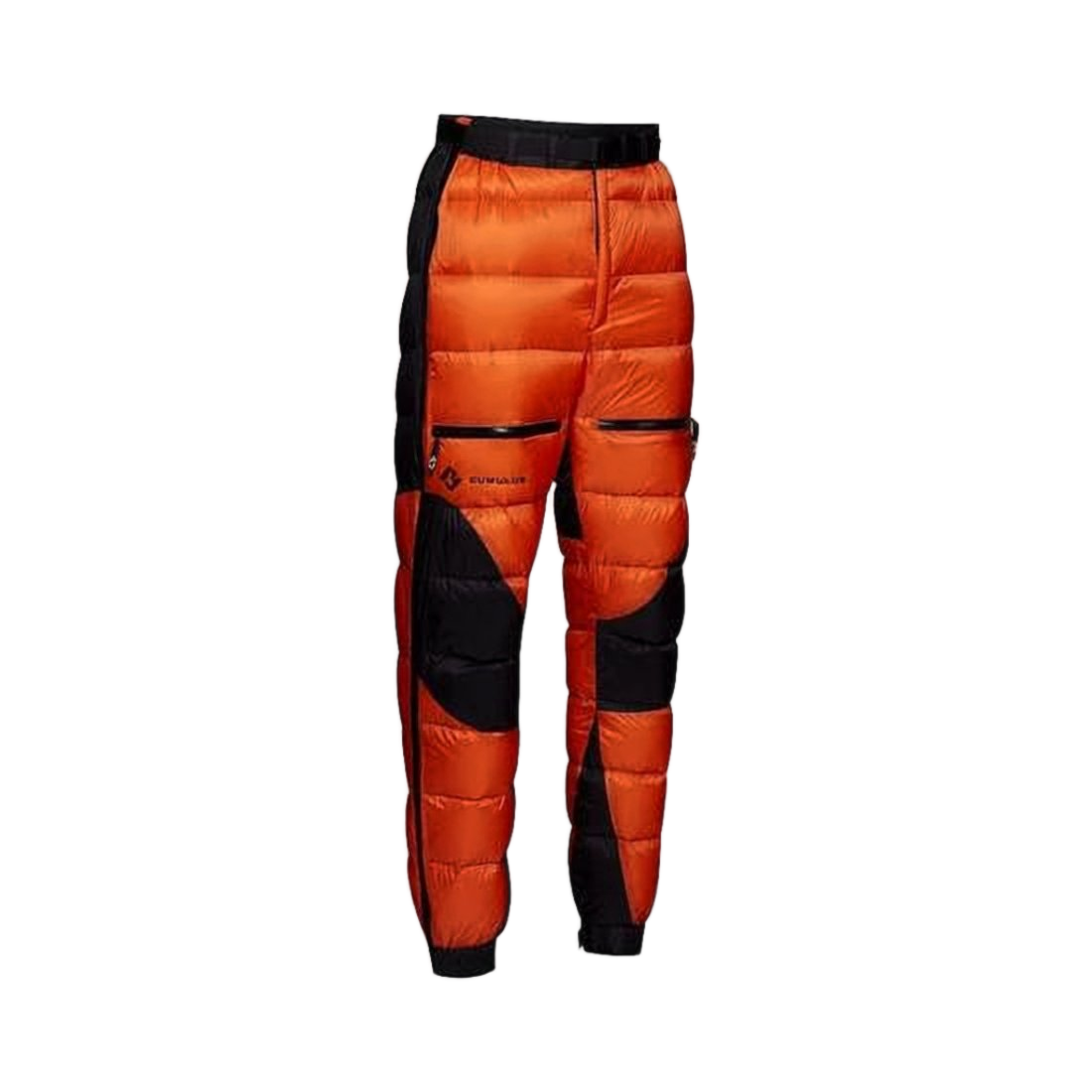 Quilted Padded Joggers with Zippered Pockets