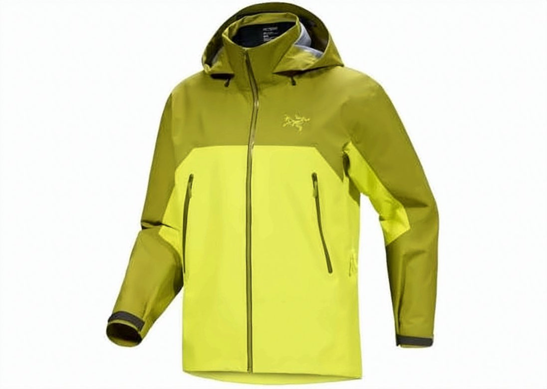 Two-Tone Hooded Casual Jacket