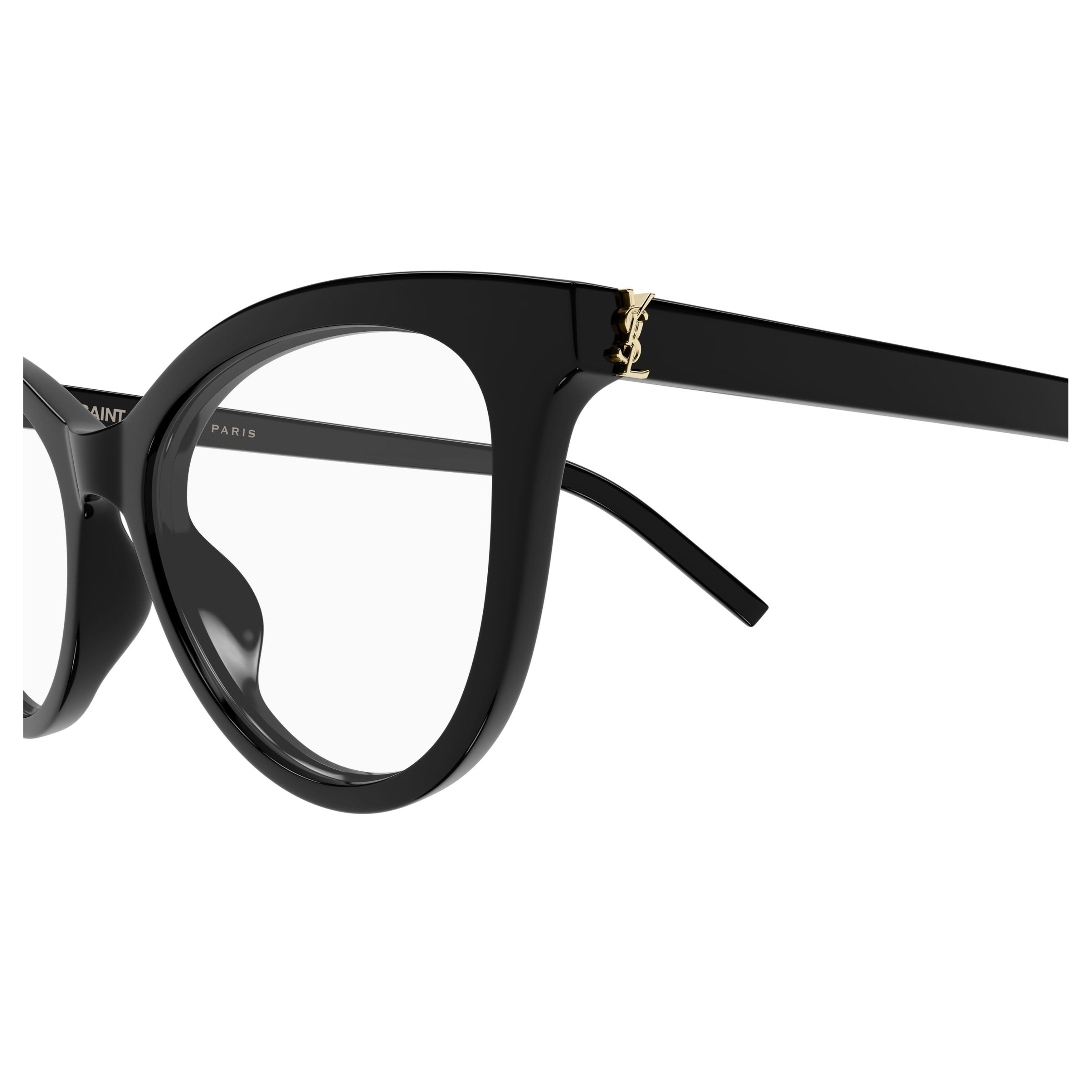 Sl M164 Glossy Black Cat-Eye Sunglasses