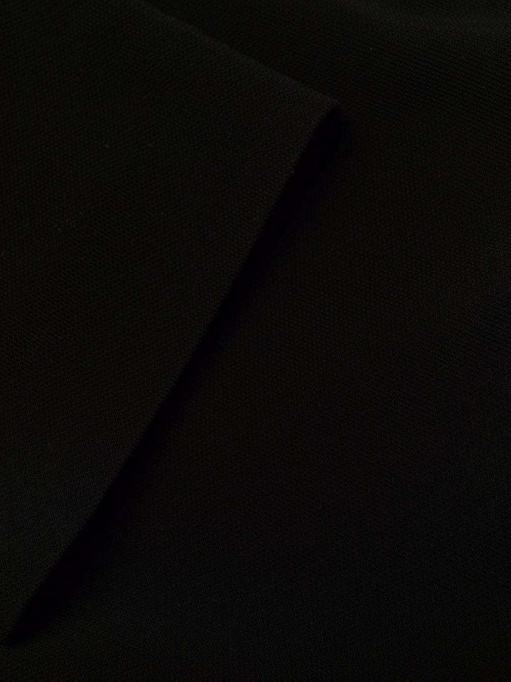 Fitted Mini Black Ruched Viscose Dress